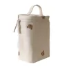 Diaper Bags Baby Bag Canvas Bear Embroidered Cooler Food Thermal Insulation Mommy Picnic Carrying Korean Style 230726