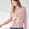 Herrhuvtröja Sweatshirt's Sweatshirt Overdimasy Hoodie Top Women Design Anime Print Sweatshirts Elephant Dream Clothing for Girls Cotton Pullover 230725