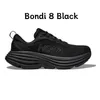 Scarpe da corsa firmate Hoka Clifton 9 Triple Nero Vibrant Orange Impala Shifting Sand Airy Blue Uomo Donna Sport all'aria aperta Sneakers Scarpe da ginnastica