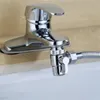 Kökskranar Switch Faucet Adapter 3 VÄG TEE -anslutning Dusch Head Diverter Valve Hemförbättring Vattenavskiljare