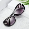 Sunglasses 2023 Vintage Women Brand Designer Sun Glasses For Lunette De Soleil Round Big Frame