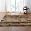 Dywany domowe dywany przeciwpoślizgowe do salonu nowoczesne drewno dywanowe dywany pasiaste dywany duże podłogowe dekoracja pomieszczenia salon R230726