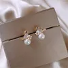 Stud Earrings 2023 Cute Bird For Women Rhinestone Imitation Pearl Earring Girls Party Engagement Temperament Jewelry