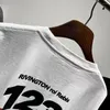 남자 T 셔츠 하이 스트리트 RRR123 로고 프린트 빈티지 그래픽 티셔츠 다목적 탑 티 스트리트웨어 옷 남자와 여자 의류 티셔츠