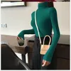 Women's Sweaters 2023 Korean Style Turtleneck Sweater Women Long Sleeve Stretch Woman Clothes Tops Basic Undershirt Pullover Winter