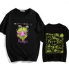 Men's T Shirts Melanie Martinez Portals Tour Men T-shirt Double-sided Printing Short Sleeve Tops Summer Loose O-Neck Pure Cotton Clothing