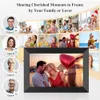 Frames WiFi 10.1 Inch digital picture po Frame 1280 x 800 IPS Touch Screen 16GB Smart Po Frame Controllo APP con supporto staccabile 230725