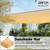 Zestawy zagęszczone Słonecznik Sieć Outdoor Słońce Słońce Rośliny szopa Okładka prywatność ogrodzenie ekran ogrodowy garaże basenowe maraża