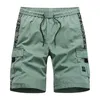 Mäns shorts plus stor storlek M-8XL Fashion Clothing Men Casual Summer Short Pants Patchwork Design Man Cotton