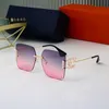 Designer Luis Viton lunettes de soleil 2023 nouvelles grandes lunettes carrées pour femmes montrent une marée de protection UV mince