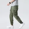 Mannen Broek 2023 Lente Cargo Kaki Militaire Personalit Heren Broek Casual Katoen Tactische Mannen Big Size Trend Bergbeklimmer Pantalon