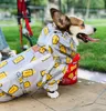 Hundkläder Welsh Corgi Dog Raincoat Jumpsuit Pet Clothing Waterproof Dog Clothes Golden Retriever Rain Jacket Costume Pet Outfit Rainwear 230726