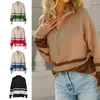 Women's Hoodies Women Half Zip Pullover Sweater Warm Breathable And Comfortable Sweaters