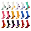 Chaussettes de sport Chaussettes de basket-ball et de football pour femmes 5 paires par ensemble Absorbant la transpiration Vente en gros