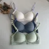 Soutien-gorge sans bretelles en coton doux pour femmes avec augmentation mammaire 7 couleurs à la mode adaptées aux femmes