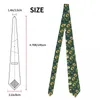 Bow Lass Zielony Awokado Kuctie Mężczyźni Kobiety poliester 8 cm Walentynkowe szyi krawat dla jedwabiu wąskie garnitury akcesoria Gravatas Wedding Business