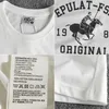Męskie koszulki Summer American Retro krótko-śluzowe O-Neck klasyczny jeździecka z nadrukiem T-shirt moda bawełniana sporna sportowa bluzki sportowe