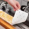 Table Mats 10 Pcs Cooker Hood Filter Cotton 10Pcs Cuttable Kitchen Thickened Oil Absorbent Paper Proof Sticker For Kitchens And