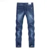 KSTUN Slim Fit Blauw Zomer Dunne Gescheurde Jeans Mannen Streetwear Hip Hop Denim Broek Herenkleding Groothandel Drop 210318 L230726