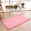 Carpets 50 80cm Bath Mat Water Absorption Rug Thicken Coral Velvet Door Mats Cotton Soft Carpet Floor Anti-slip Bathroom