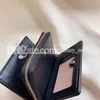 Designer Purses Mens Wallets Women Luxury Brand Cardholder Fashion Small Coin Pocket Three Credit Card Card Holders Woman Standard Wallet