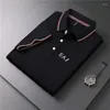 Men Terts Trts Polo Shirt عالية الجودة من الرجال الشارع الشارع.