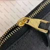 Porte-monnaie Zippy en cuir Porte-monnaie design féminin mini portefeuille avec boîte d'origine M60574