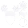 Bandana 2 Stuks Prom Levert Maskerade Xmas Decor Party Haar Hoepel Accessoire Vrouwen Kerst Accessoires Stropdassen Kinderen Meisje