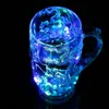 LED Light Luminescence Wine Into The Water Bright Beer Mug Luminous Cup Colorful Bar Cups The Dragon Mugs