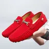 Klädskor loafers mens plus skor män vår och sommar casual läder man lat koreansk version av setfoten som kör 464748 230726