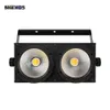 Shehds 2 Oczy LED 200W 2in1 Cool Warm White 6in1 RGBWA+UV Cob Par Lighting do DJ Disco Party Wedding Stage