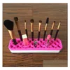 Overige Gezondheid Schoonheidsartikelen Sile Make-up Borstel Organizer Opbergdoos Lippenstift Tandenborstel Potlood Cosmetische Houder Stand Mtifunctional Mak Dhkz5