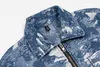 Mensjackor Fall Brand Overized Mens Loose Camouflage Denim Jacket Ins Hip Hop High Street Clothing Par Lapel 230726