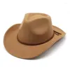 Berets Western Cowboy Hat Fashion Riding Men and Women Children Childre