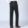 Мужские брюки весенняя осень мужчины подходит для бизнес-офисная уличная одежда, мода мужская твердая кармана, повседневные, прямые, полные брюки 29-40