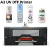 Roll-to-Roll Crystal Label UV DTF Printer Kraft Paper Self-Adhesive Inkjet Wood Acrylic Printing Machine