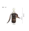 Designer Letter Printing Keychain Wallet Keyring Fashion Purse Pendant Car Chain Charm Bucket Bag Flower Mini Coin Holder Keychains Bag Trinket Gifts Accessories