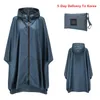 Impermeabili Nylon Adulti Impermeabile Donna Uomo Impermeabile Copertura per tenda Indossare all'aperto Escursionismo Cappotto antipioggia Poncho Giacca Mantello Capa De Chuva 230727