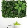 Fleurs décoratives herbe mur panneau toile de fond haie haies artificielles plantes pour jardin extérieur