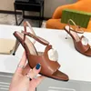 Moda de verão feminina sandálias de férias designer bonito e confortável romano salto alto casual dedo do pé cadarço elástico sapatos de escritório
