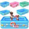 Kudde barn ierable pool högkvalitativ barn hemmet paddling pool stor storlek omerbar bubbla botten fyrkantig pool för baby