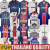 Maillots de football rétro Maillots de football Paris 90 91 92 93 94 95 96 97 98 99 00 01 02 03 12 13 17 18 Uniforme vintage OKOCHA PAULETA WEAH CAVANI DI MARIA RONALDINHO