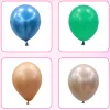 50 stks 10 Inch Party Decoratie Latex Goud Ronde Ballon Bruiloft Ballonnen Effen Kleur Gelukkige Verjaardag Anniversary Decor Ballonnen TH0244 LL