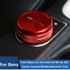 Voor Mercedes Benz Middenconsole AMG Multimedia Knop Trim Cover Voor A B E Klasse CLA GLA GLK CLS ML GL SLK230M