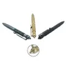 Stylos à bille Défense Tactique Stylo Poche Aviation Aluminium Antidérapant Militaire Autodéfense Militaire Stylo Brise Verre Antidérapant Survie Kit 230727