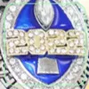 Cluster Rings Cluster Rings S 2022 Blues Style Fantasy Football FL Size 814 Drop Leverans 2021 Jewelry Chainworldzl D1584998