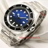 orologi da uomo di lusso 44mm SEA-DWELLER 126660 orologio automatico Lunetta in ceramica Orologi in acciaio inossidabile Chiusura a scorrimento 2813 movimento m272z