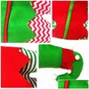 Decoraciones navideñas Elf Candy Bags Santa Spirit Pants Treat Pocket Decor Holiday Party Gifts Decoración de Navidad Jk2010Xb Drop Delivery Dhtwa