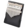 Artículos novedosos Kalimba Thumb Piano 17 teclas Portable Finger Piano Regalos para niños amigos Instrumentos para principiantes Single board thumb piano kalimba 230727