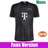 22 23 BAYERN MÜNCHEN Fußballtrikots MUSIALA DE LIGT SANE 2022 2023 Vierter MANE-Fanspieler MULLER GNABRY Fußballtrikot 4. Olympiastadion Herrentrikot Kinder-Kit